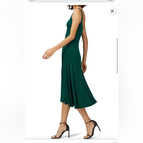 Reformation “Mary” Emerald Spruce Green Midi Dress - Picture 6 of 9